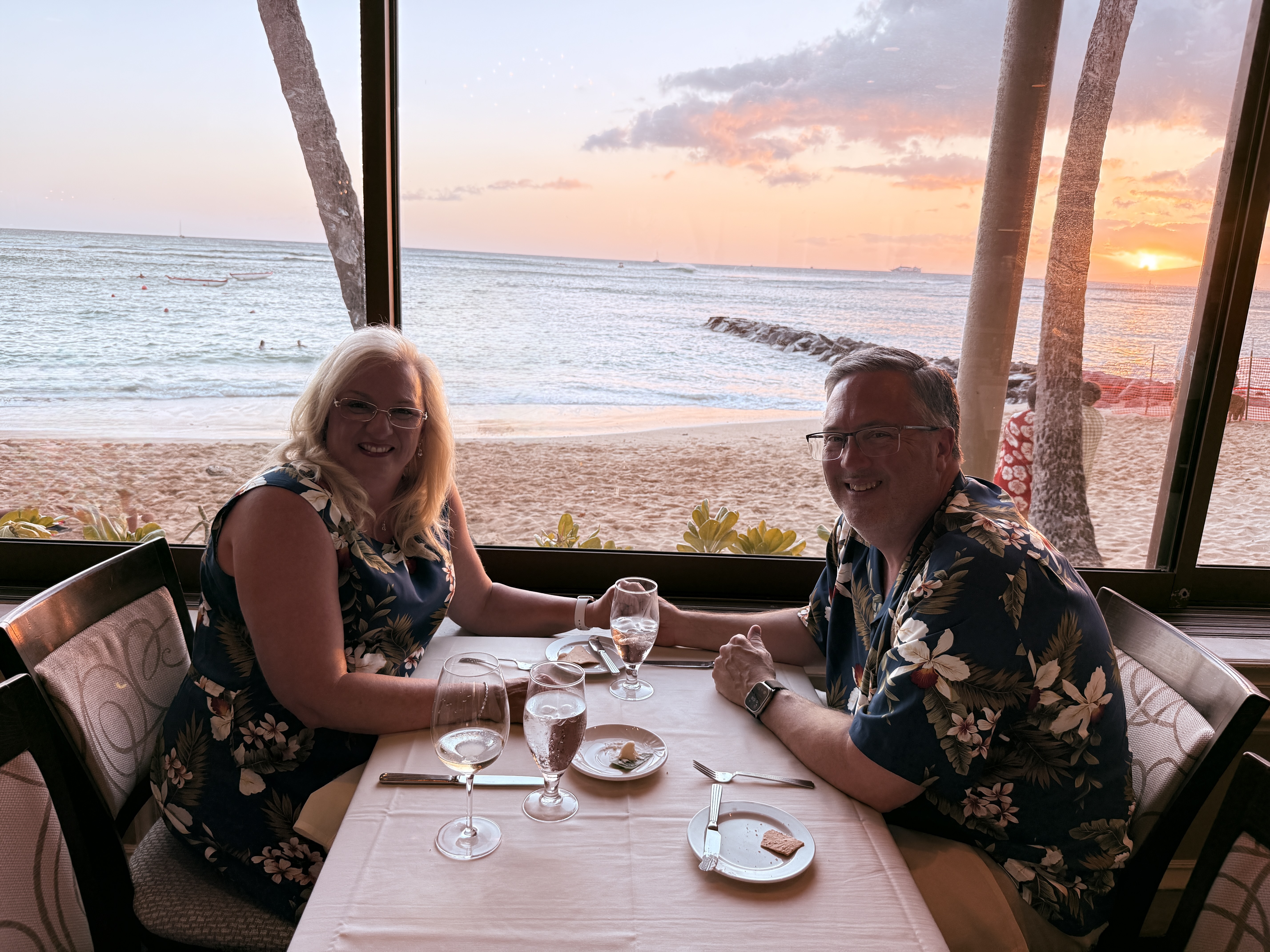 Dinner sunset picture